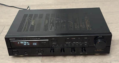 Denon DRA-345R Receiver Amplifier: Phono/CD/Video/Tape/Radio/No Remote -Works - Image 1 of 4