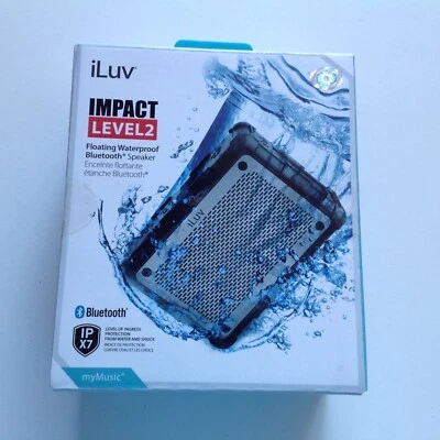 ILUV - IMPACT LEVEL 2 "FLOATING WATERPROOF BLUETOOTH SPEAKER"  - Photo 1/4