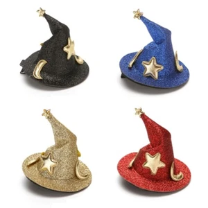 Children s Funny Wizard Hat Hair Clip Children Side Clip Festival Barrette - Picture 1 of 10