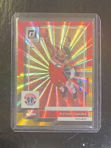2022-23 Donruss Holo Red Gold Laser Rui Hachimura