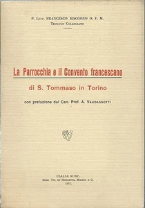 Maccono - La Parrocchia e il Convento Francescano di S. Tommaso in Torino - 1931 - Picture 1 of 1