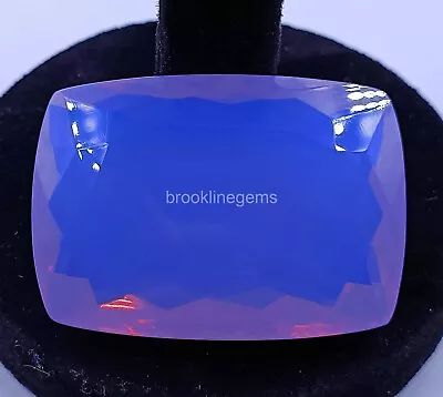 Purple Opal Cushion Cut Certified 223-240 Ct Loose Gemstone 48x34mm 24N - Image 1 of 4