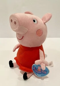 Peppa Pig Officially Licensed Plush 11" Kids Toy Stuffed Animal Hasbro New - Picture 1 of 7