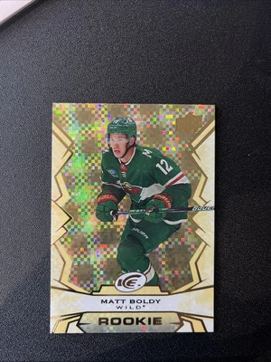2022-23 Upper Deck Ice Matt Boldy Rookie #106 Gold RC - Image 1 of 2