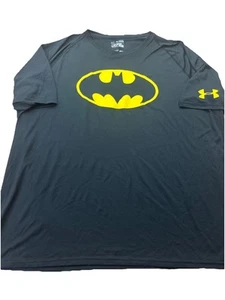 Under Armour Batman Short Sleeve Loose Training Shirt. Mens 3XL. Black. - Picture 1 of 9