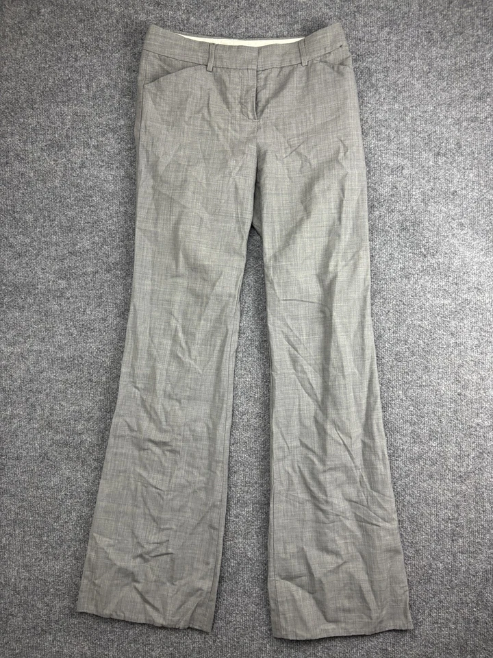 Theory Pants Womens 0 Gray Dress Trousers Bootcut Slacks Work Office Career - Image 1 of 4