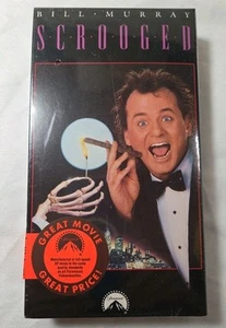 Scrooge 1988 Vhs Factory Sealed Vhs Bill Murray NOT 1990 release. 1988 Release - Picture 1 of 4