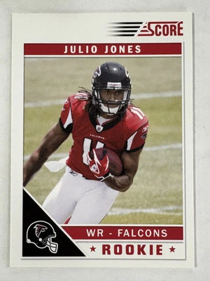 2011 分数 #351a Julio Jones 新秀亚特兰大猎鹰队 — 第 1/2 张图片