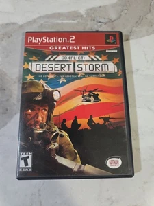 Conflict: Desert Storm (PlayStation 2, 2002) Completo Probado Funcionando - Envío Gratis - Imagen 1 de 3