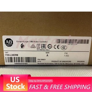 New AB 1769-L30ERM CompactLogix 1MB Motion Controller 1769L30ERM US Free Tax - Picture 1 of 3