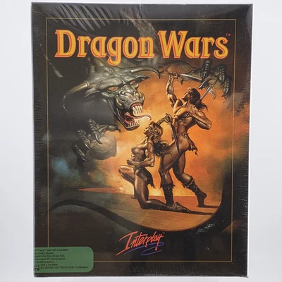 Dragon Wars, 1989, Big Box, New & Sealed - Image 1 of 4