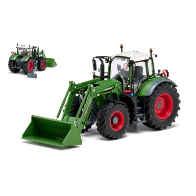 TRATTORE FENDT 724 WITH FRONT LOADER CARGO 6.100 1:32 Wiking Mezzi Agricoli e Ac - Immagine 1 di 3