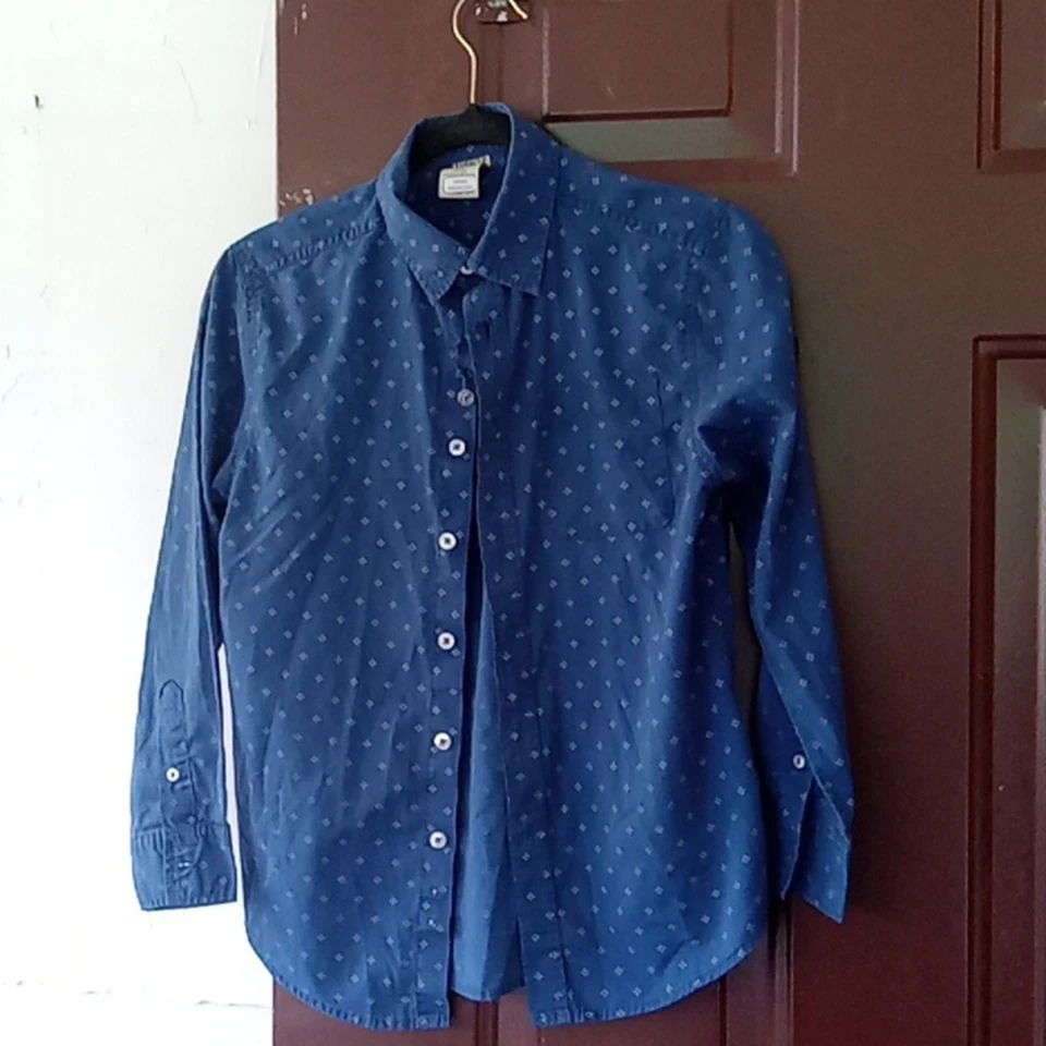 Faded Glory button down shirt sz 10-12 - Image 1 of 3