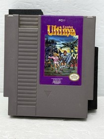 Nintendo NES Exodus Ultima (Cleaned, Tested & Working) NO LOWBALL OFFERS