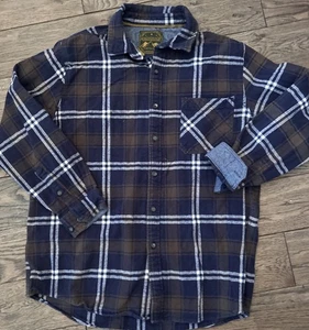 Anchorage Expedition Flanell Hemd Jacke blau kariert Größe Xl - Bild 1 von 6