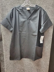 NEW Vital Threads Men and Women Scrubs Set V-Neck Top & Drawstring Pant Small - Picture 1 of 4
