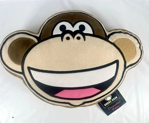 Rare Vintage Bobby Jack Decorative Throw Pillow Wirh Aux Speaker Y2K Monkey - Picture 1 of 5