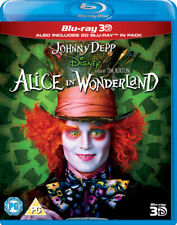 Alice in Wonderland (Blu-ray) Anne Hathaway Crispin Glover Christopher Lee