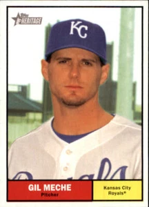 2010 Topps Heritage #207 Gil Meche - NM - Picture 1 of 2