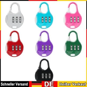 Asiproper Vorhängeschloss Zahlenschloss 3 Stellig,Schrank Spind Schloss Mini Pas - Bild 1 von 21