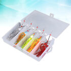  5 Pcs Noise Fishing Baits Hook Lures for Crappie Bass Tractor