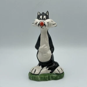 Vintage Sylvester Carosello Warner Brothers Decanter Hand Painted Italy Preowned - Picture 1 of 6