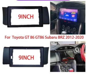9" radio Fascia Frame Panel Trim Kit For Toyota 86 GT86 Subaru BRZ Scion FR-S - Picture 1 of 5