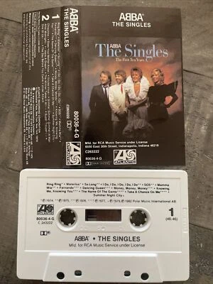 Abba "The Singles" Cassette. Super Clean - Image 1 of 2