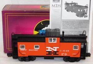 MTH 20-91021 New Haven C-649 Extended Vision Caboose lighted 1/48 O Scale C-8 - Picture 1 of 19