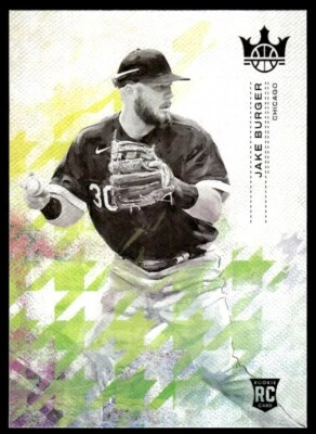 2022 Panini Diamond Kings Jake Burger Rookie Chicago White Sox #169 R89 - Image 1 of 2