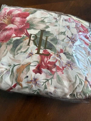 RALPH LAUREN NEW FULL BEDSKIRT POST ROAD FLORAL 100% COTTON SHABBY CHIC RARE - Image 1 of 4