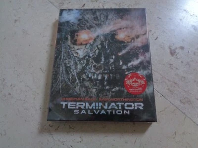 Terminator Salvation LENTI slip BluRay SteelBook Christian Bale Anton Yelchin - Image 1 of 4