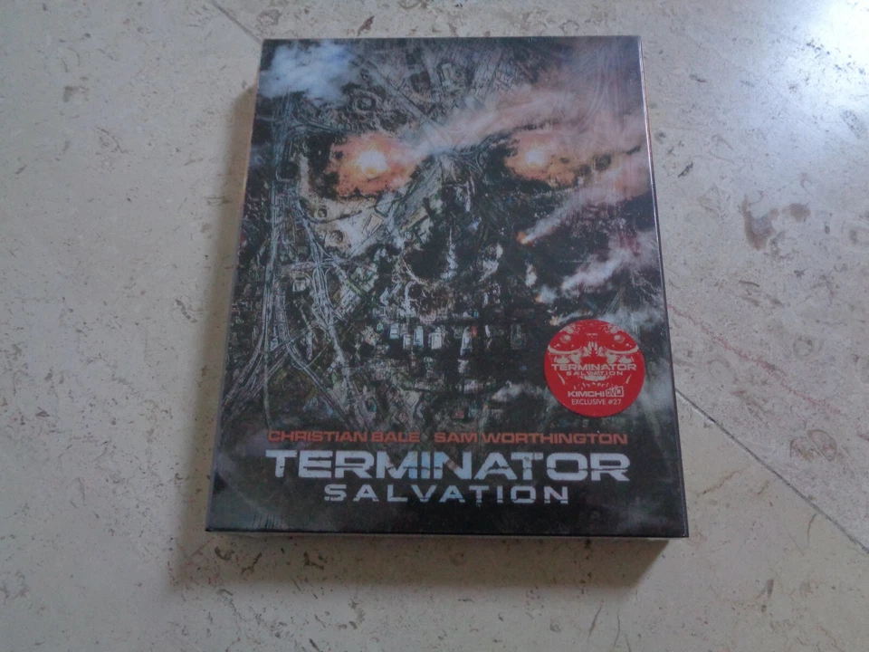 Terminator Salvation LENTI slip BluRay SteelBook Christian Bale Anton Yelchin - Image 1 of 4