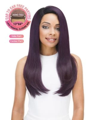 Peluca de encaje Janet Collection Princess Collection mezcla premium 13X4 - ELSA Foto 1 de 3