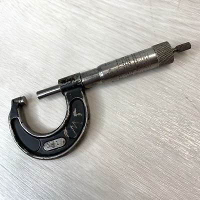 Vintage Millers Falls Co. Outside Micrometer0-1" /  No. 701 - Image 1 of 4