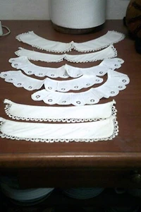 lot used lace collars recovery 70s laws - Picture 1 of 5