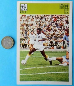 PELE - Yugoslavia vintage football soccer card Svijet Sporta 1980 * Brazil RRR - Picture 1 of 3