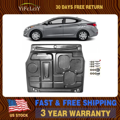 For Hyundai Elantra 2013-2015 Front Engine Splash Shield Engine Cover Case Guard Foto 1 de 4