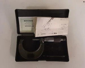 Mitutoyo 1”–2” imperial external micrometer M110-2” (103-178) boxed - Picture 1 of 7