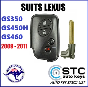 TRAJES LEXUS GS350 GS450H GS460 PROXIMIDAD LLAVE REMOTA INTELIGENTE LESS 2009 2010 2011 - Imagen 1 de 3