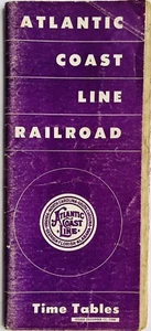 Atlantic Coast Line Eisenbahnfahrplan - Dezember 1948 - Bild 1 von 2
