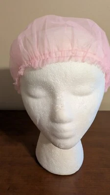 Chiffon Hairdo Savers Set of 3 Hair Nets (3 Pack) 2 Pink and 1 White NIP - Image 1 of 4