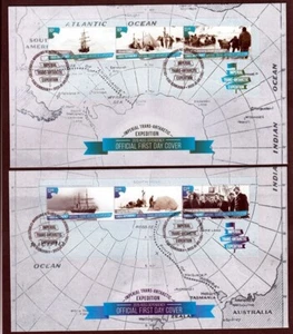 NEW ZEALAND ROSS DEP 2015 MS FDC PR IMPERIAL TRANSANTARCTIC EXPED (ID:004/RD424) - Picture 1 of 1