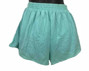 Vintage Misses Medium Gym Shorts Teal 80s Russell Athletic NWT Parrot Green - Picture 1 of 11