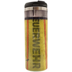 "Taza térmica" manguera de bomberos amarilla bomberos bebidas taza estilo de vida - Imagen 1 de 1