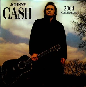 Johnny Cash Calendar 2004 Country Music Icon Star - Picture 1 of 2