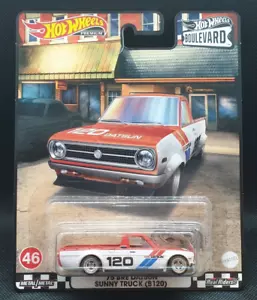 Hot Wheels Boulevard 75 BRE Datsun Sunny Truck B120 Diecast 2022 Release - Picture 1 of 2
