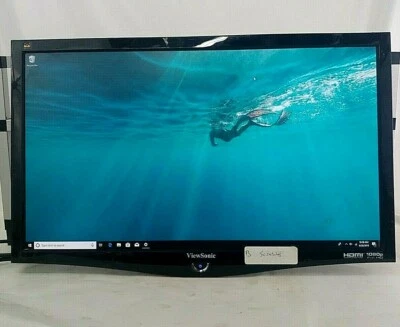 ViewSonic VX2250wm 21.5" LED Grade B Monitor Display 1920x1080 DVI VGA No Stand - Image 1 of 2