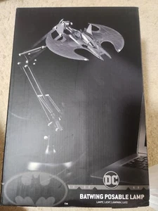 Batwing Posable Lamp DC Comics Batman 1989 Style New Unopened Rare - Picture 1 of 1