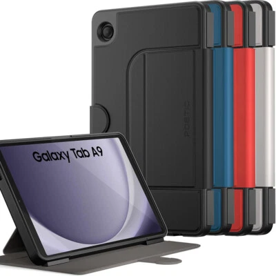 For Samsung Galaxy Tab A9 Case 2023 Poetic Magnetic Fidget Mount Folio Stand - Image 1 of 4